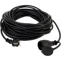 REV - Ritter 0065509 - 50 m - 1 sortie(s) ca - Extérieur - IP44 - Noir - Caoutchouc