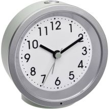 Réveil analogique TFA Dostmann – Menthe – Alarme, Éclairage de nuit, 99 mm x 39 mm x 103 mm
