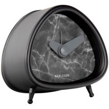 Réveil avec un cadran en marbre, marbre