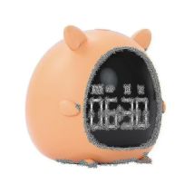 Feiyue - Réveil étudiant usb charge commande vocale bureau numérique led horloge mini électronique enfants a
