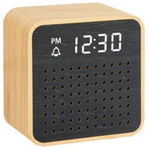 Réveil led Haut-Parleur Woody