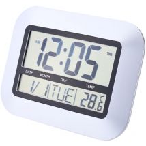 Réveil multifonction avec thermomètre d'intérieur et calendrier pour chambre à coucher, salon, maison, bureau