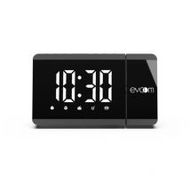 Réveil projecteur - evoom - EV304571 - Noir