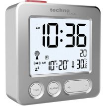 Techno Line wt 265 radiopiloté(e) Réveil argent Heures de réveil 1 C174651