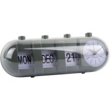 Réveil Retro Tube Calendar Flip