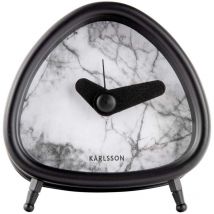 Réveil triangle effet marbre