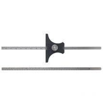 Moore & Wright Reversible Base Depth Gauge Metric/Imperial 0-6in MAW43
