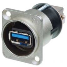 Reversible Usb-durchführung 3.0 Buchse, Einbau Durchführung Nausb3 Neutrik Inhalt: 1 St.