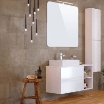 Revestimento murale Wellhome Aqua Hormigon Boston, Set 9 unità 60x30 cm - Superficie totale 1.62m5