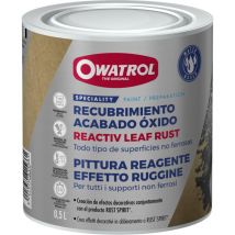 Revestimiento aspecto hierro Owatrol REACTIV LEAF RUST 2,5 litros
