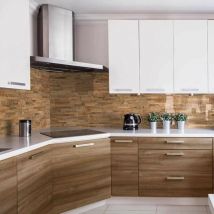 Wooden Wall Design - Revestimiento de Paredes de Madera Opus Panel Decorativo de Madera 1m²