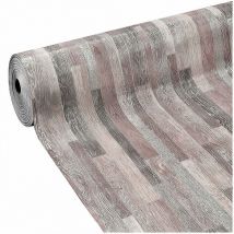 Revêtement De Sol Pvc Rouleau Vinyle Durable Flexible 31 Mesures Bois Foncé Des a - 100x350 cm
