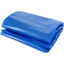Hegele - Revêtement pour piscine/pool, bâche thermique/solaire, bleu, épaisseur: 400 μm, rond, 3,66 m