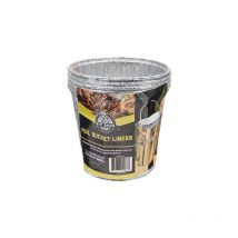 Pitboss - Pit Boss Revêtements Alu (x 6) pour Seau à Graisse