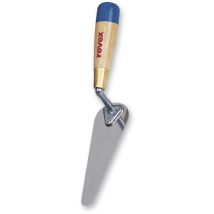 REVEX Katzenzungenkelle aus Edelstahl – Klingenlänge 18 cm – Griffmaterial Holz