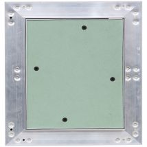 Revisionsklappe Revisionstür Aluminium-Rahmen Gipskarton Revisionstür 20x20 cm V2Aox