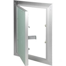 Revisionsklappe Revisionstür GK-Einlage 200x300mm Gipskarton 12,5mm Alu Rahmen Revision Wartungstür Wartungsklappe Wartung Reinigungsklappe