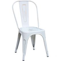 Révolution du style industriel inoxydable en acier inoxydable. White