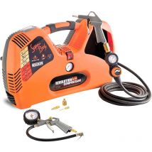 Revolution Air - Mecafer RevolutionAir - Compresseur d'air 1,5CV 2 litres - super boxy