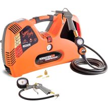 Revolution Air - Mecafer Revolutionair - Compresseur D'Air 1,5cv 2 Litres - Super Boxy