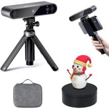 Revopoint - pop 3 per stampante 3D Scanner 3D portatile, precisione di 0,05 mm e velocità di scansione fino a 18 fps, supporto per smartphone e