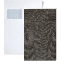 Wallface - 1 échantillon S-19779 leguan nero antigrav Collection échantillon Panneau mural au format A5