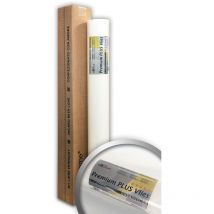 E-delux - Revêtement murale de rénovation professionnel 160 g Profhome PremiumVlies plus 399-165 intissé lisse à peindre Papier peint intissé blanc 1