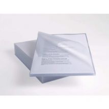 Rexel - Anti Slip Cut Flush Folder Polypropylene A4 130 Micron Clear (Pack 2