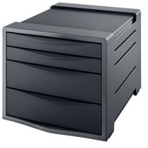 Rexel Choices Draw Cabinet Black