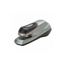 Rexel Grapadora Optima Grip eléctrica plateada/negra
