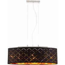 Etc-shop - led Hängelampe Esstischlampe orientalisch rgb Farbwechsler Pendelleuchte Deckenlampe Textilschirm Hängeleuchte, Wohnzimmer Esszimmer