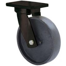 Ruedas Alex - rueda giratora placa 10hlb200-ci hierro fundido eje liso