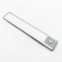 Silumen - Réglette led Rechargeable usb 24cm IP40 avec Détecteur de mouvement
