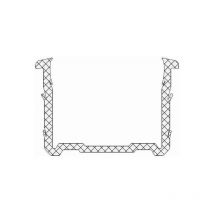 RGR214040 Joint de verre 22 mm 3 – 3 – 9 – 3 – 3 40M Ditec entrematic RGR214040