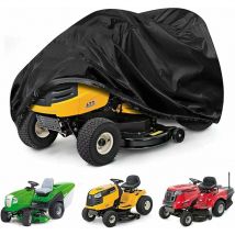 Lawn Mower Cover, Lawn Mower Cover, 210D Oxford Cloth UV/Water/Dust Resistant, Universal Garden Tractor Cover (182x111x116CM) - Rhafayre