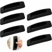 poignées de porte coulissante autocollantes avec ruban adhésif double face pour armoires, fenêtres, réfrigérateurs, meubles, tiroirs, portes en verre