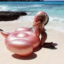 Rhafayre - Pool Buoy, Inflatable Pool Float, Large Inflatable Ocean Beach Float Toys, Swimming Pool Chair for Adults Kids, Swimming Pool Air Mattress
