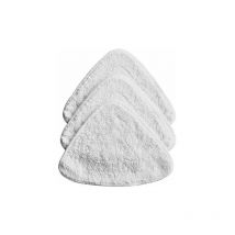 Lot de 3 Housses en Microfibre Balai Vapeur Steam Accessoire Chiffons pour Nettoyeur Vapeur Hot Spray