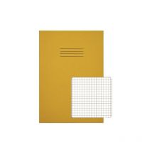 Rhino - A4 Ex Book 5mm Sq Yellow Pk50 - VC49676