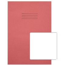 Rhino - A4 Ex Book Plain Pink Pk50 - VC48483