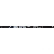 Rhino - lot de 3 lames de rechange pour mini scie à métaux - jeu de 3 lames mange lame - long. lame 250MM - compatible avec la m