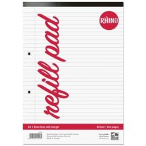 Rhino Refill Pad A4 160P F8M PK6