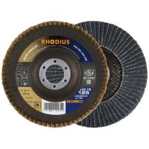Rhodius 211333 rhodius disque segmenté diamètre 125 mm ø de perçage 22.23 mm acier inoxydable, acier 1 pc(s)