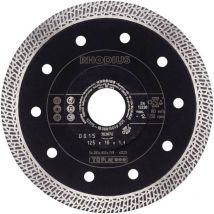 Rhodius - 303870 DG15 Disque à tronçonner diamanté Diamètre 125 mm ø de perçage 22.23 mm Carrelage, Céramique 1 pc(s)