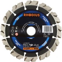 Rhodius - LD300, 1 Stück, 150 x 12,0 x 2,4 mm, Diamanttrennscheibe