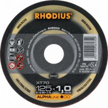 Acciaio Disco Di Taglio / Inox Xt70 125 x 1,0 Millimetri Ger. Rodio