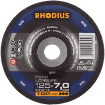 Rhodius - RS50 longlife, 25 Stück, 125 x 7,0 mm, Schruppscheibe