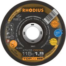 Rhodius - XTK35 cross, 25 Stück, 115 x 1,9 mm, Trennscheibe