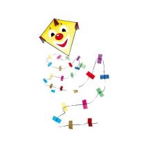 Rhombus - Cerf-volant clown losange de taille moyenne