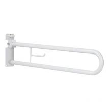 Barra di sostegno ribaltabile verniciata bianco 700mm Idral 12005v-70